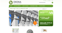 Desktop Screenshot of ekenamillwork.com